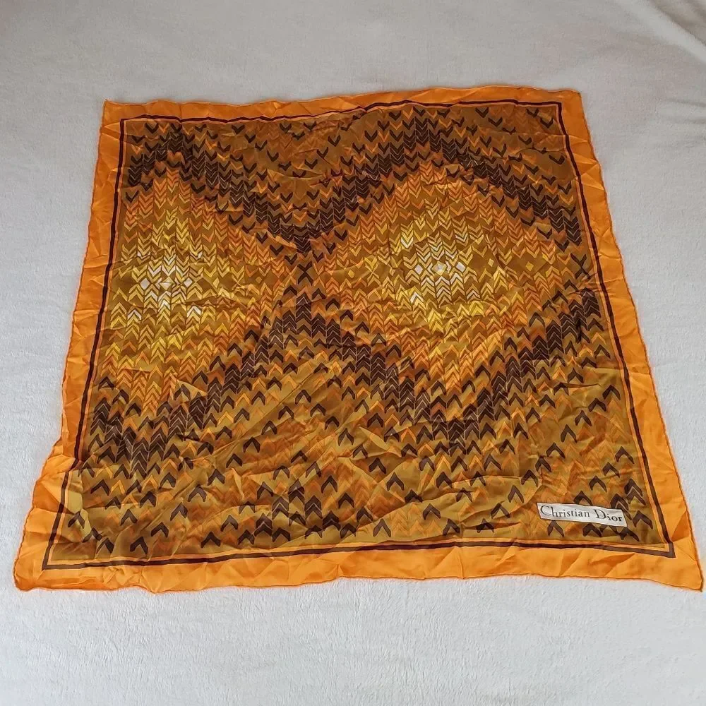 Christian Dior Silk Handkerchief